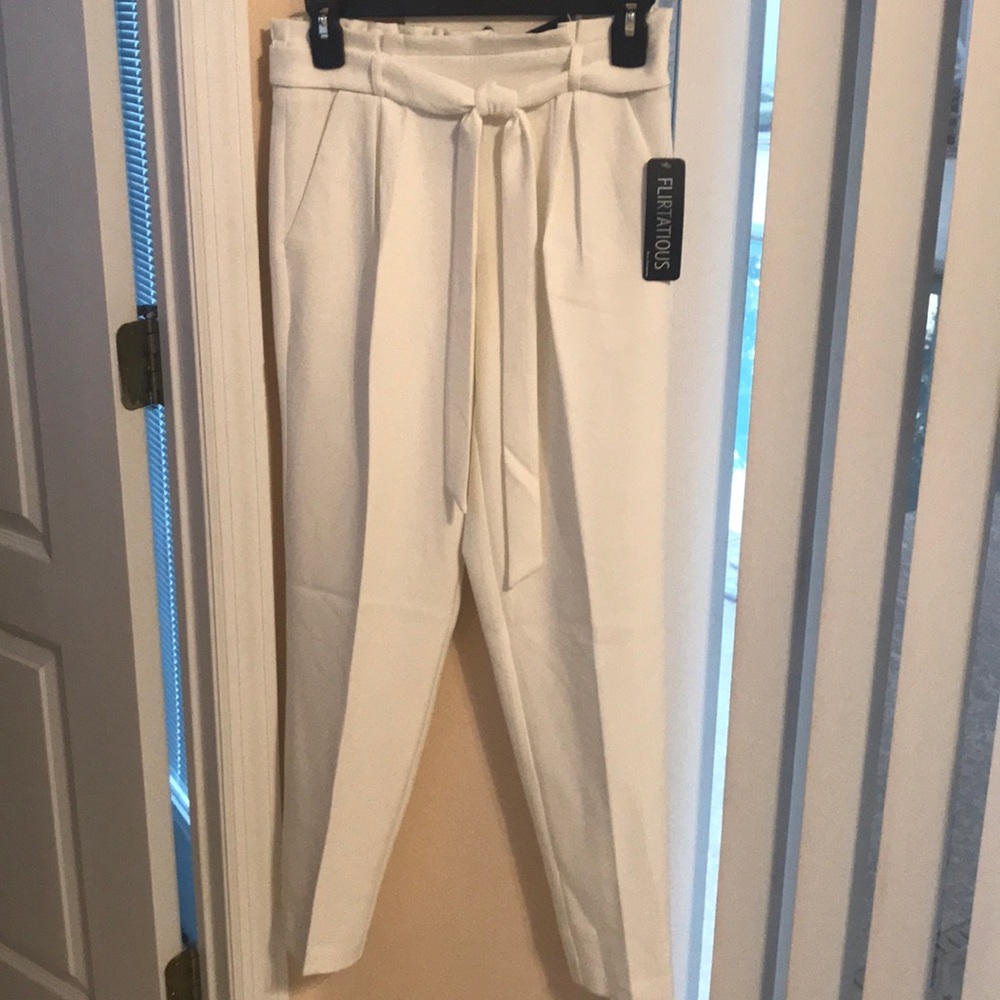 White pants